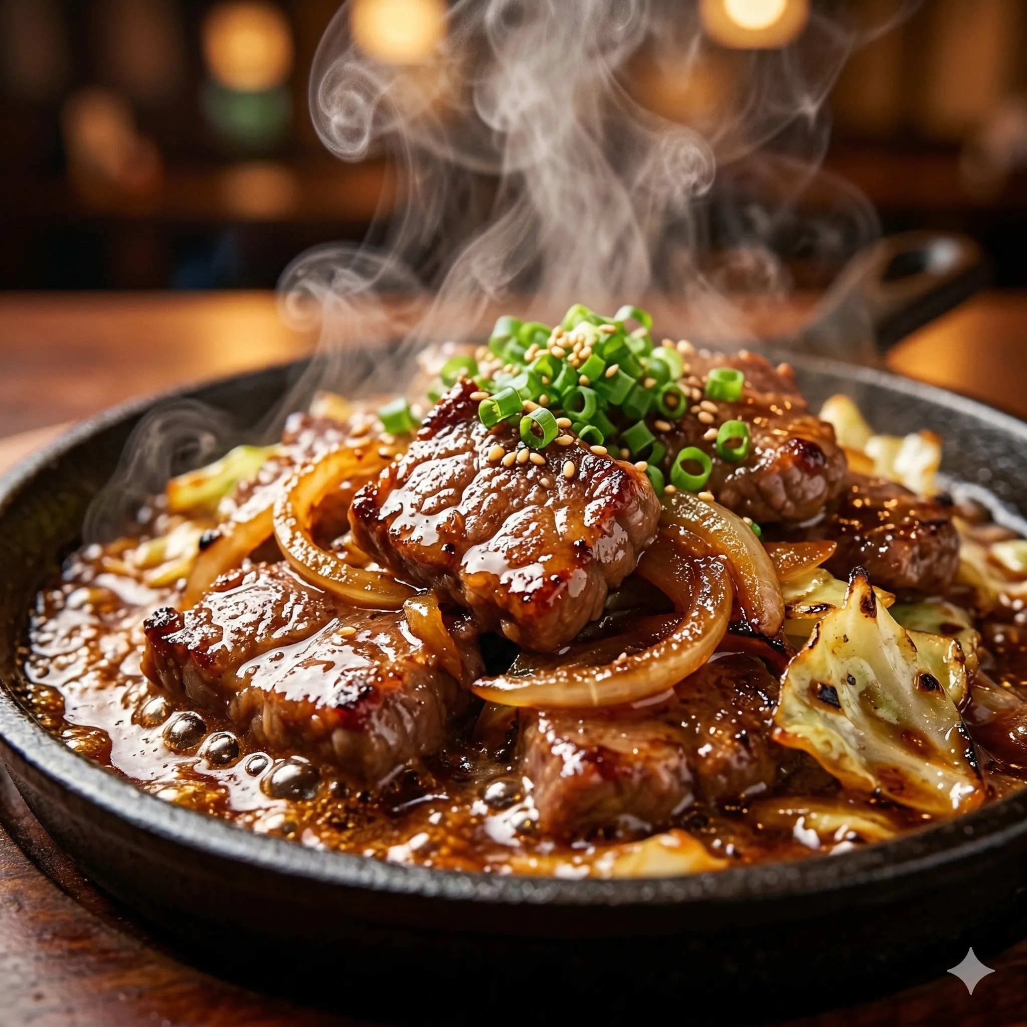 シズル感のある料理写真